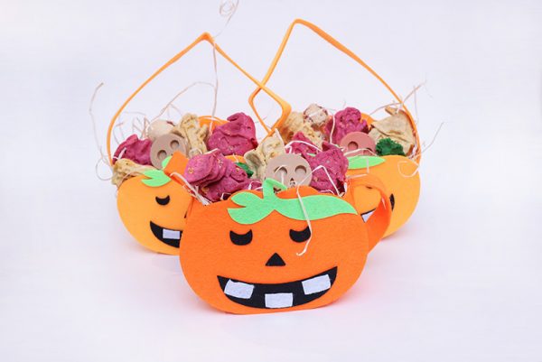 Halloween Kürbiskörbchen